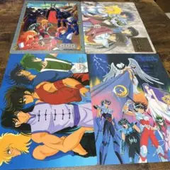クラッシャージョウ 安彦良和 ポスター セット 映画 アニメ雑紙付録 