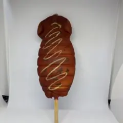 イカ焼き スクイーズ マスコット キーホルダー