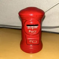 郵便ポスト型 貯金箱 レッド インテリア