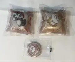 mofusand　くら寿司　クッションチャーム　びっくらポン　缶バッチ3個セット