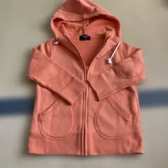 コムサイズム　パーカー　90 オレンジ
