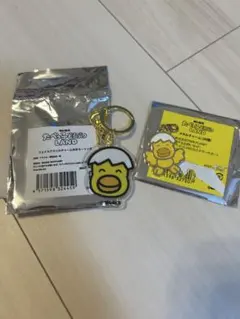 たべっ子どうぶつLAND　キーリング&メタルチャームセット　ひよこ
