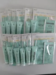 NOV 泡 ソープD、スキンクリーム D、UV シールドEX サンプルセット
