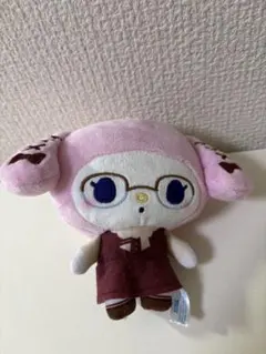マイメロディ ぬいぐるみマスコット メガネ