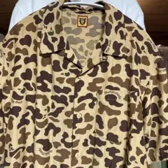 HUMAN MADE レーヨンシャツ ブラック 日本製 NIGO - メルカリ