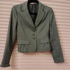 襟付きグレージャケット S 7号