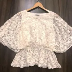 earth music & ecology レース　トップス