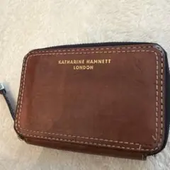 週末限定値下げ★KATHARINE HAMNETT レザーコインケースのサムネイル