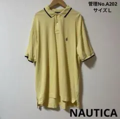 メンズ　USA古着　ポロシャツ 半袖 ノーティカ　NAUTICA サイズＬ