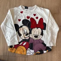 zara　ミッキー　ミニー　トレーナー　110