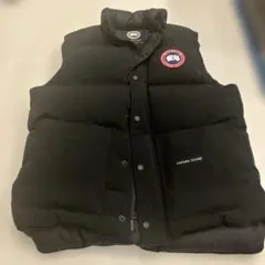CANADA GOOSE ダウンベスト ブラック S/P