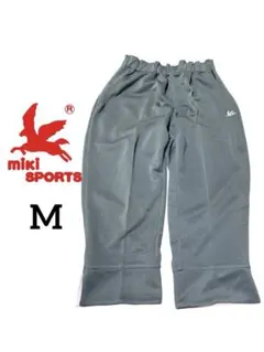 【新品】miki SPORTS グレー 七分丈パンツMサイズ
