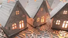 クリスマス　インテリア　ライト　オブジェ