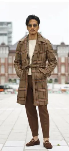 2025年最新】TAGLIATORE メンズ ステンカラーコートの人気アイテム