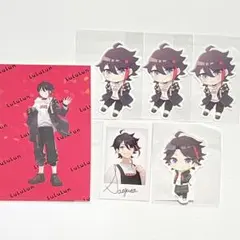 にじさんじ 三枝明那 グッズ シール ポストカード チェキ風カード