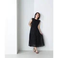 【新品タグ付き】Reflectリフレクトオフボディツイードチェックワンピース M 新品タグ付き】Reflectリフレクトオフボディツイードチェック