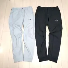 OAKLEY SKULL REVERSIBLE ゴルフパンツ 2本セット