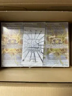 遊戯王 リミットオーバーコレクション THE RIVALS 3BOX、特典付き