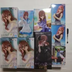 五等分の花嫁 中野三玖 フリュー セガ バンプレスト フィギュア 6種9体セット