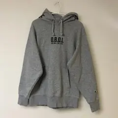 Champion チャンピオン グレーパーカー フード バスケ