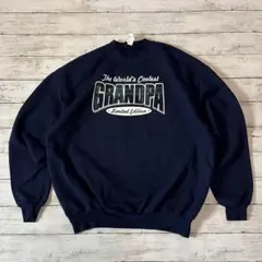 JERZEES ロゴプリント スウェット ネイビー XL メキシコ製 90s