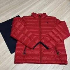 ポロラルフローレンキッズ10-12サイズ（150cm）赤