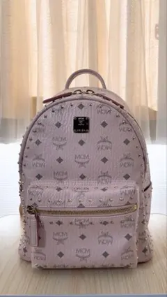 MCM リュックサック バッグパック パウダーピンク Sサイズ - メルカリ