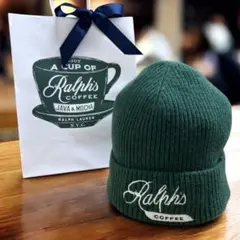 美品❗️ Ralph's Coffee ニットキャップ ビーニー