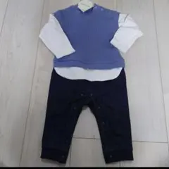 キッズズー　80cm 長袖　ロンパース