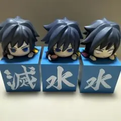 鬼滅の刃　冨岡義勇　ひっかけフィギュア　好物は鮭大根　3セット
