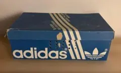 80s Vintage adidas Blue Boxフランス製カントリー