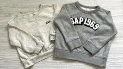 GAP トレーナー トップス 長袖 2枚セット 18-24month 90