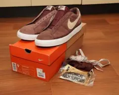 nike blazer suede 27cm ブラウン 中古のサムネイル
