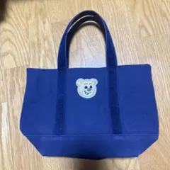 ラブラリー バイ フェイラー オールドテディ ワッペントートネイビー