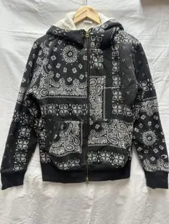 チャンピオン ペイズリー バンダナ柄 フルジップパーカー 希少 限定販売