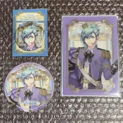 うたプリ トキヤ シャニライ 缶バッジ コースター 箔押しクリアカード