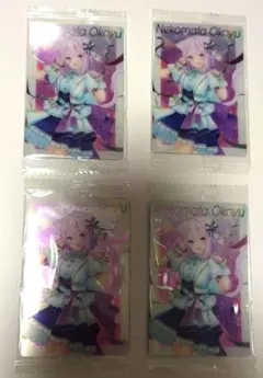 ホロライブプロダクションウエハースカードvol.3 猫又おかゆ 4枚