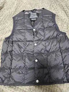 TAION ブラック ダウンベスト ASIA 110