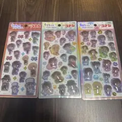 【正規品】うるちゅるポップシール　名探偵コナン　新作３種セット