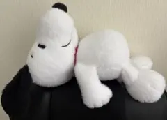 【美品】スヌーピー 寝そべり ぬいぐるみ SNOOPY