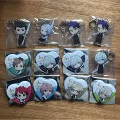 A3！ アニメイトカフェ アクキー ハート缶バッジ