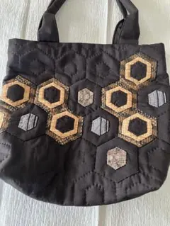 古布　着物リメイク　パッチワークバッグ　トートバッグ