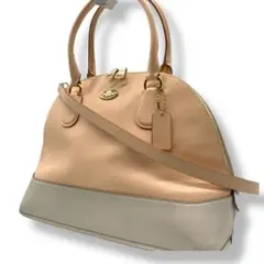 COACHＦ34491 ロゴ2wayハンドバッグ