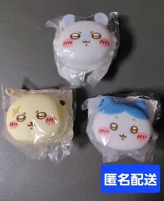 ちいかわ　おかおミニシリコンポーチ　3点セット ハチワレ　モモンガ　ラッコ