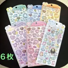 【正規品】うるちゅるポップシール サンリオキャラクターズ　６枚セット