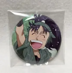 雨濡れ　缶バッジ　綾部喜八郎　忍たま　忍たま乱太郎