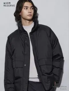 【極美品】PLST ディクロスパデッドブルゾン　Mサイズ　黒色 極美品】PLST ディクロスパデッドブルゾン Mサイズ 黒色 - メルカリ