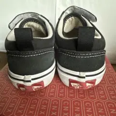 Vans Old Skool キッズスニーカー ブラック/ホワイト