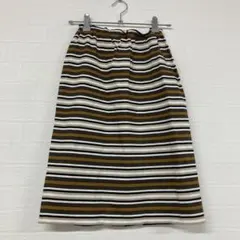621 KORS ストライプ タイトスカート サイズ2