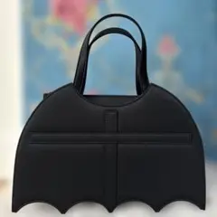 初期　Moi-meme-Moitie 蝙蝠バッグ　ナイロン　モワティエ コウモリ